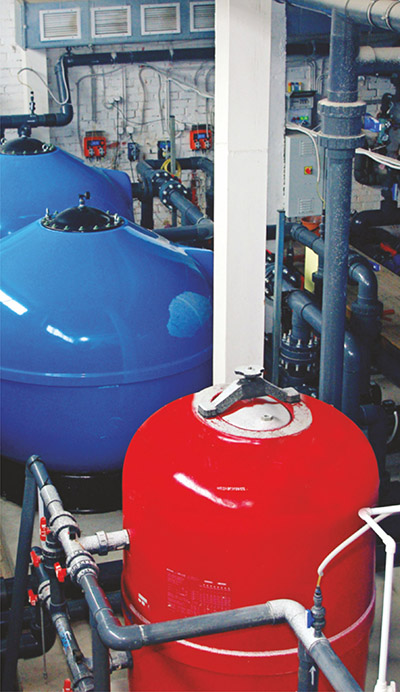 Обслуживание бассейнов