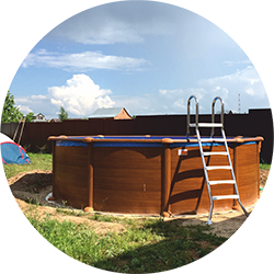 Бассейн из стали в Казани