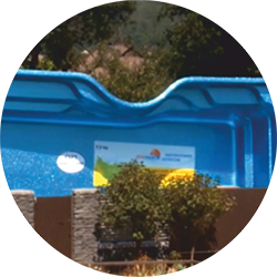 Бассейн из стекловолокна в Казани