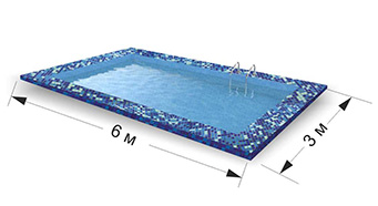 Бассейны из мозаики в Казани