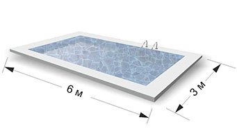 Бассейны из натурального камня в Казани