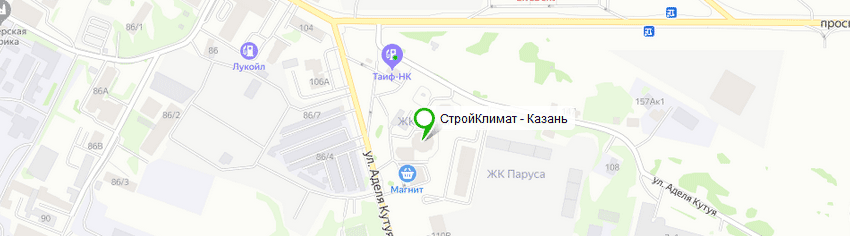 Стройклимат - г. Казань, ул. Аделя Кутуя, 110Б
