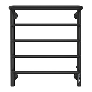 Электрический полотенцесушитель Larusso Стандарт с полкой КС П5 500х600 RAL 9005