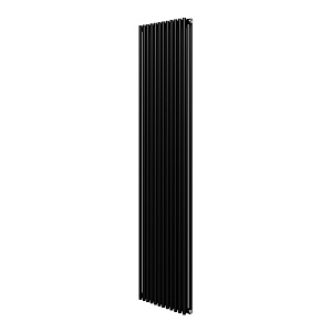 Стальной трубчатый радиатор отопления Royal Thermo Shift R22 C2180 - 12 секций RAL9005m (черный)