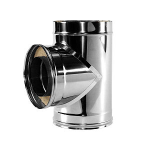 Тройник Вулкан V100R d104/300, 90 град.