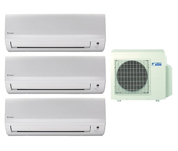 Мульти сплит-система Daikin 4MXS68F/FTXB25B/FTXB25B/FTXB25B