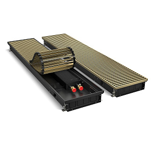 Внутрипольный конвектор с естественной конвекцией Royal Thermo 75/250/2800-DG-U-LB