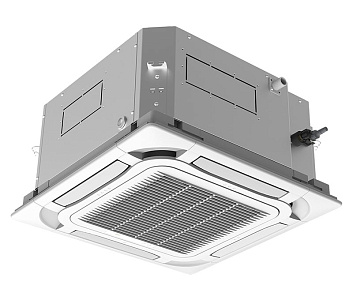 Кассетный кондиционер General Climate GC-4C12HRN2(c)/GU-U12H2