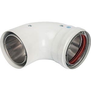 Колено Stout DN 80 отвод 90 градусов утепленный п/м