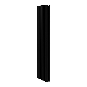 Стальной трубчатый радиатор отопления Royal Thermo Shift Q30 C2180 - 08 секций RAL9005m (черный)