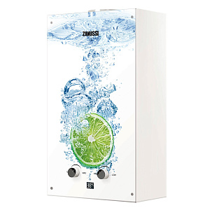 Газовая колонка Zanussi GWH 10 Fonte Glass Lime