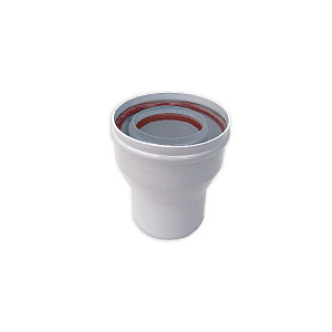 Муфта переходная Camino 60/100-80/125 (папа-мама) полипропилен (TR.6080С)