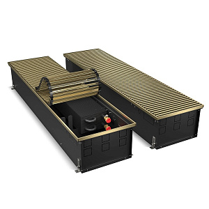 Внутрипольный конвектор с естественной конвекцией Royal Thermo 190/300/1200-RG-U-LB