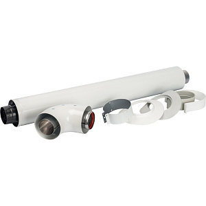 К-т коаксиальный Stout для прохода через стену (совместимый с котлами Vaillant, Protherm)