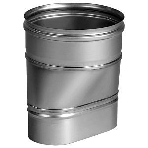 Переходник Вулкан VOG с овала d120x240 на круг d200