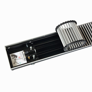 Внутрипольный конвектор с естественной конвекцией KVZ 300-140-1200