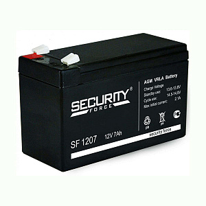 Усиленный аккумулятор EctoControl 12В, 7 Ач (ES-BACC-07)