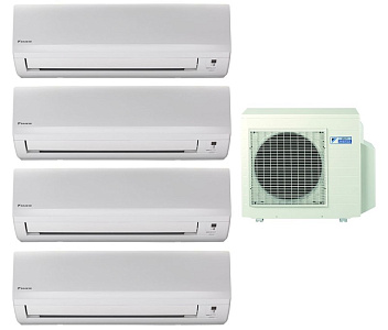 Мульти сплит-система Daikin 4MXS68F/FTXB25B/FTXB25B/FTXB35B/FTXB35B