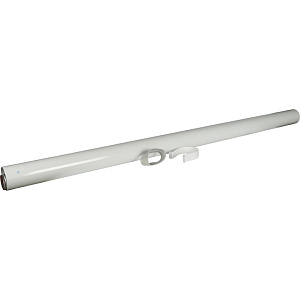 Труба Stout D60/100 труба коаксиальная 2000 мм п/м, уплотнения и хомут в комплекте