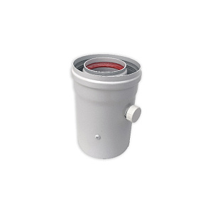 Конденсатоотводчик Camino прямоточный универсальный 80/125 (TR.6800)