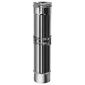 Труба телескопическая Вулкан VHR d115, L = 250 мм, AISI 304 (зеркальная)
