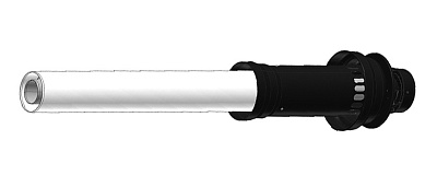 Вертикальный наконечник Baxi для коакс. трубы диам. 60/100 мм, общая длина 1150 мм, длина наконечника 500 мм - антиоблединительное исполнение(арт. KUG71413571)