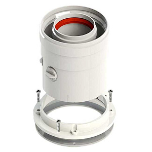 Коаксиальный присоединительный элемент котла Viessmann 60/100 мм (артикул: 7197742)