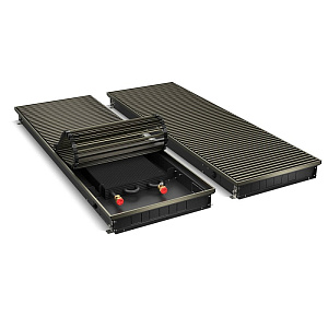 Внутрипольный конвектор с естественной конвекцией Royal Thermo 75/400/2000-DG-U-DB