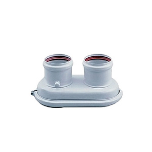 Параллельный адаптер Viessmann 60/100 мм - 60/60 мм (артикул: 7418011)