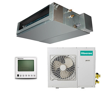 Канальный кондиционер Hisense AUD-24HX4SLH1/AUW-24H4SF