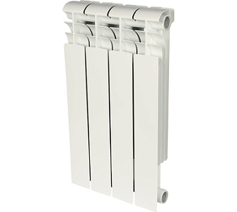 Биметаллический секционный радиатор отопления Rommer Profi Bm 350 (Bi 350-80-150) / 4 секции