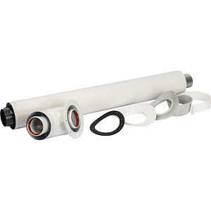 К-т коаксиальный Stout для прохода через стену (совместимый с котлами Bosch, Buderus)