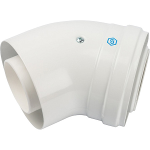 Конденсац. колено Stout угол 45 градусов DN60/100 м/п PP-FE