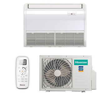 Напольно-потолочная сплит-система Hisense AUV-24UR4S1A/AUW-24U4SF1