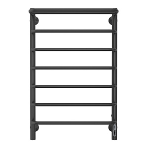 Электрический полотенцесушитель Larusso Стандарт с полкой КС П7 500х800 RAL 9005