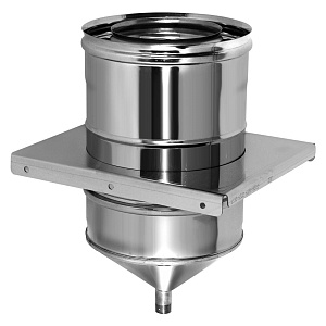 Опора Вулкан VCR d250/350 нижняя №1 коаксиальная c конденсатосборником CDOH1