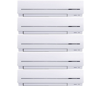 Мультисплит-система Mitsubishi Electric MXZ-5E102VA/MSZ-SF15VA/SF15VA/SF20VA/SF35VE/SF50VE