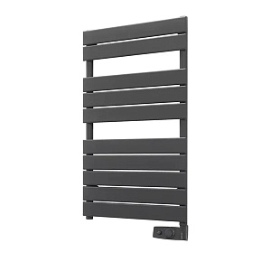 Электрический полотенцесушитель Atlantic Adelis ANT 500W антрацит прямой