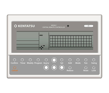 Центральный пульт с недельным таймером Kentatsu KCC-23