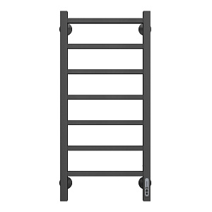 Электрический полотенцесушитель Larusso Астор П7 350х800 RAL 9005