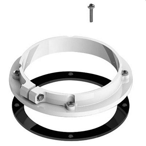 Присоединительный фланец Stout D100 для присоединения к котлу винтами