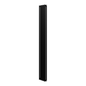 Стальной трубчатый радиатор отопления Royal Thermo Shift R22 C2180 - 06 секций RAL9005m (черный)