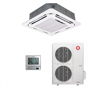 Кассетный кондиционер Kentatsu KSVQ140HFAN3/KPU95-D1/KSUN140HFAN3