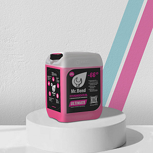 Теплоноситель Mr.Bond ULTIMATE 66 на основе МЭГа с карбоксилатными присадками, 10 кг