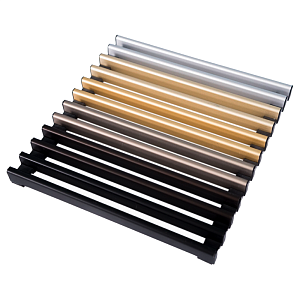 Декоративная решетка Mohlenhoff DR 15.260-BL-r, цвет чёрный