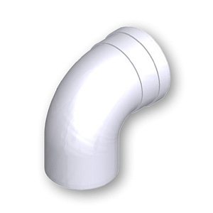 Угол коаксиальный Termica 90 d=60/100мм COU690