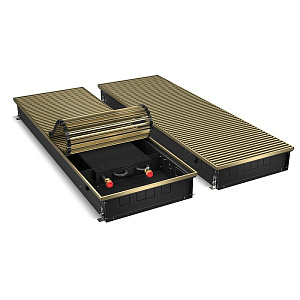 Внутрипольный конвектор с естественной конвекцией Royal Thermo 110/400/1200-DG-U-LB