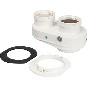 Адаптер Stout DN80/80 для подкл. разд. труб (совместимый Bosch (фланец ) PP-Ryton