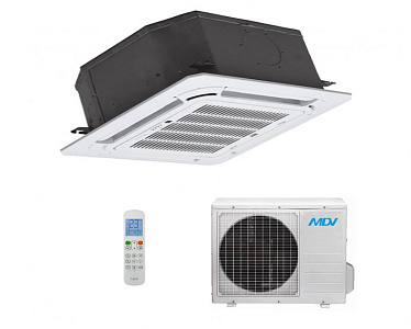 Кассетный кондиционер MDV MDCA4-12HRN1/MDOU-12HN1-L