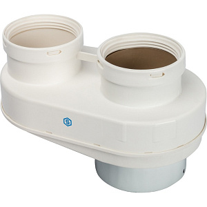 Адаптер Stout DN80/80 для подкл. разд. труб (совместимый Vaillant,Ptotherm New ) PP-Ryton